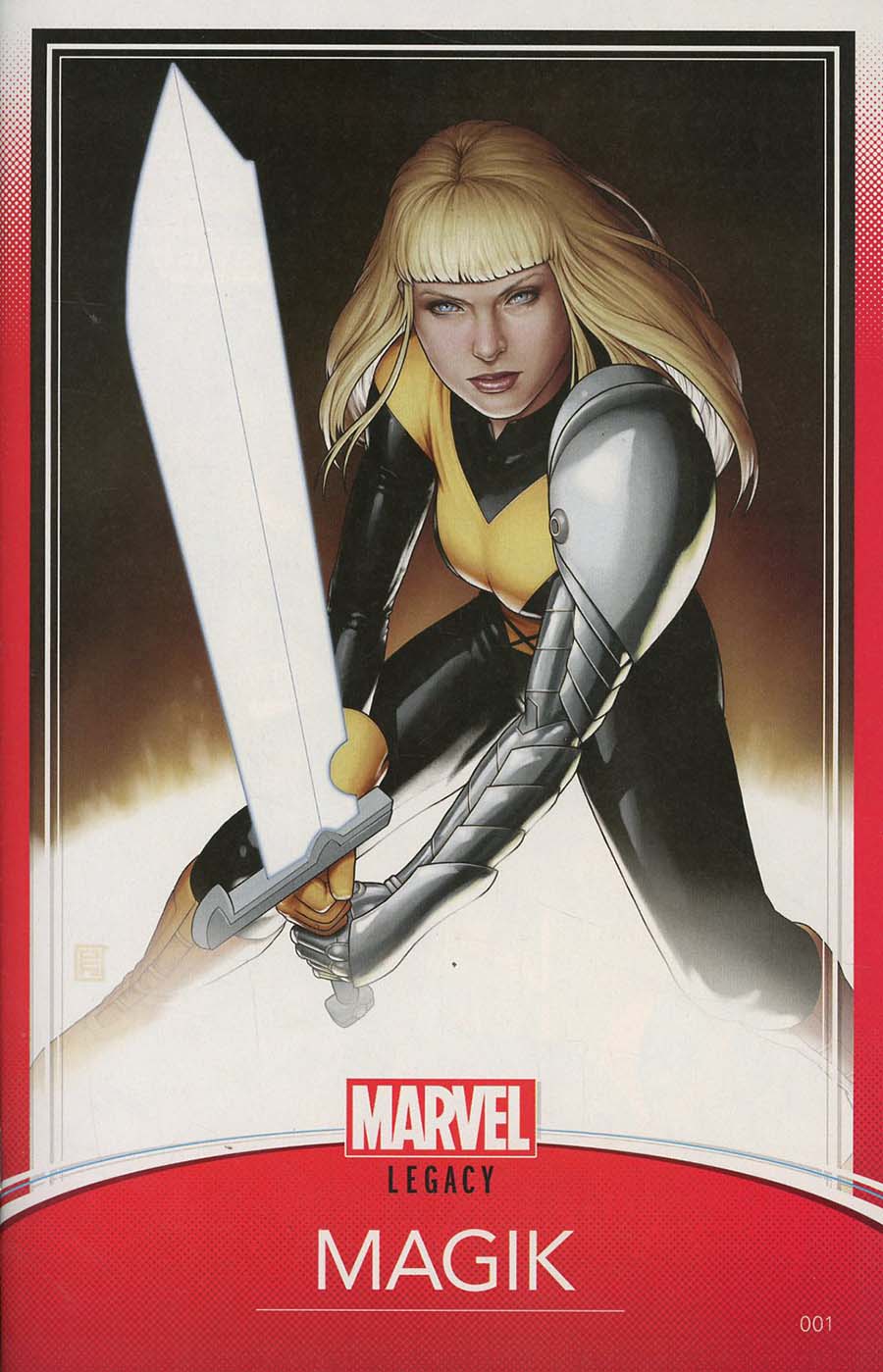 New Mutants Dead Souls #1 Cover B Variant John Tyler Christopher Trading Card Cover (Marvel Legacy Tie-In)