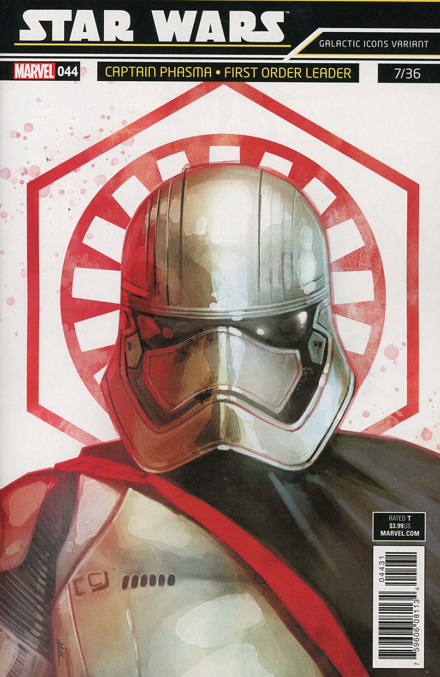 Star Wars Vol 4 #44 Cover B Variant Rod Reis Galactic Icon Cover