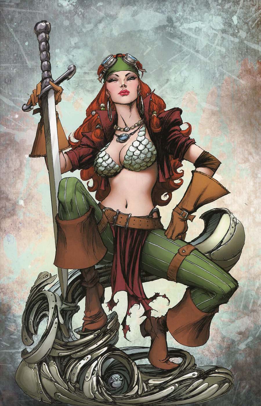 Legenderry Red Sonja Vol 2 #2 Cover C Incentive Joe Benitez Virgin Cover