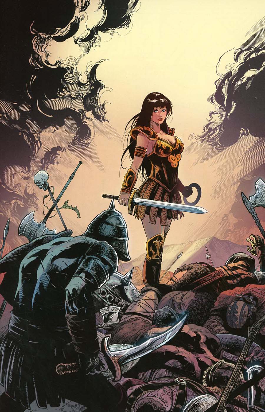 Xena Vol 2 #2 Cover D Incentive Vicente Cifuentes Virgin Cover