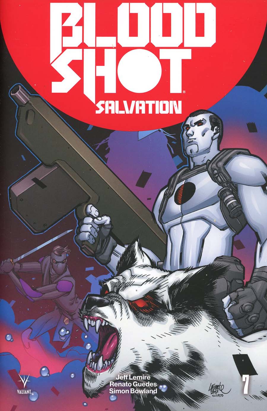 Bloodshot Salvation #7 Cover E Incentive David Lafuente Interlocking Variant Cover