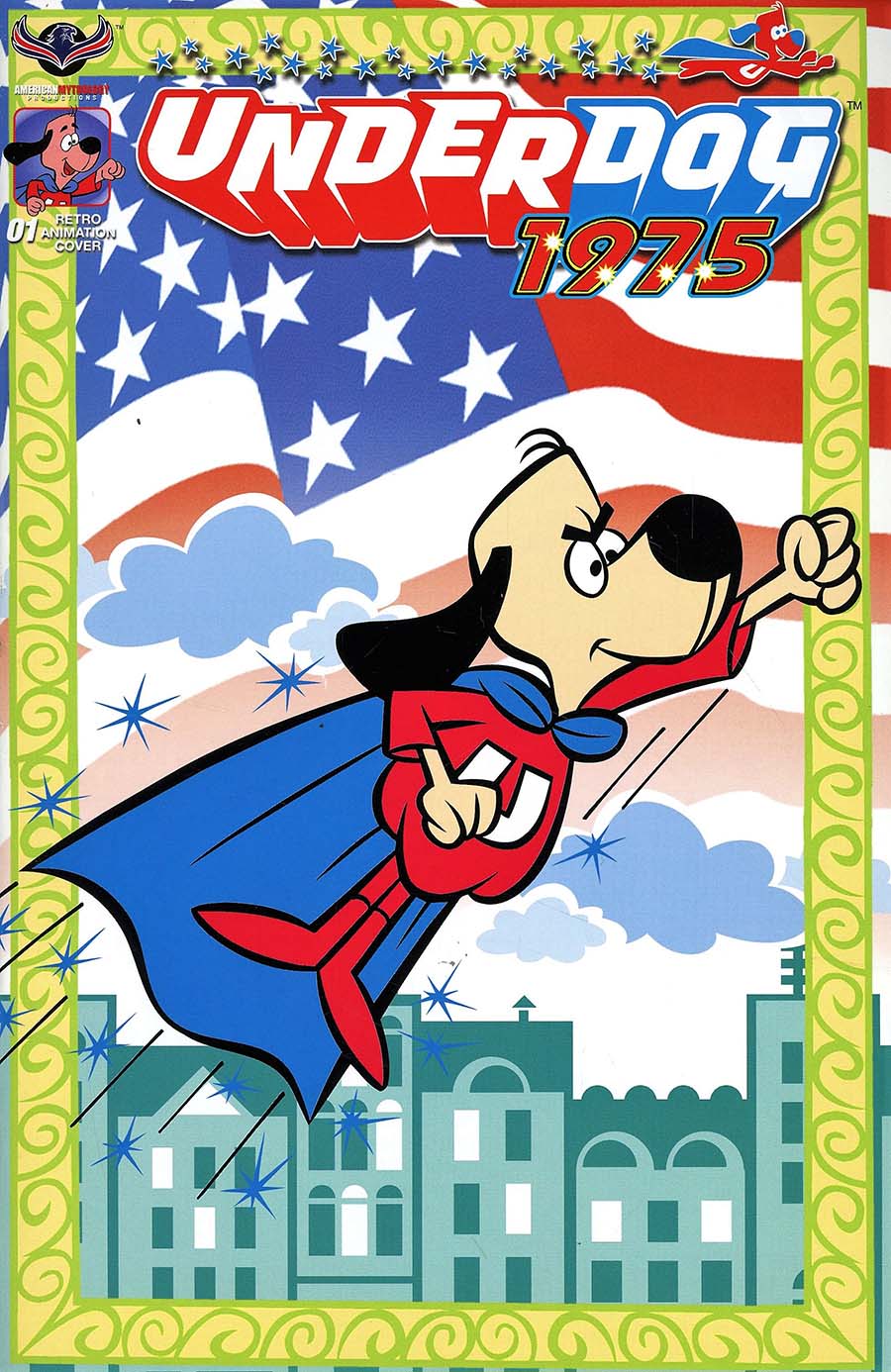 Underdog 1975 Cover D Incentive Retro Animation Variant Cover