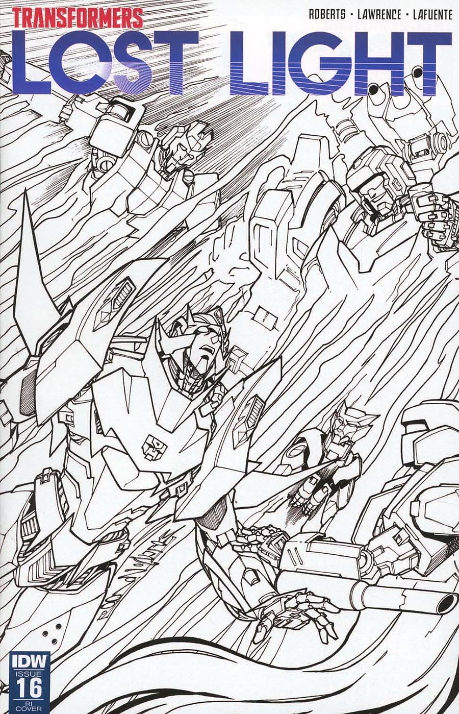 Transformers Lost Light #16 Cover C Incentive Alex Milne Variant Cover