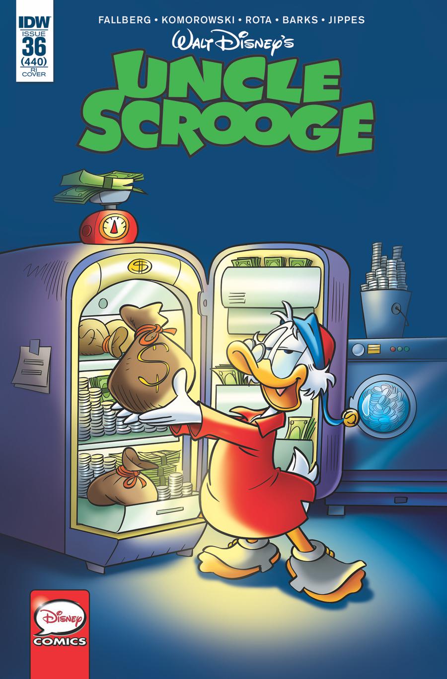 Uncle Scrooge Vol 2 #36 Cover C Incentive Andrea Freccero Variant Cover