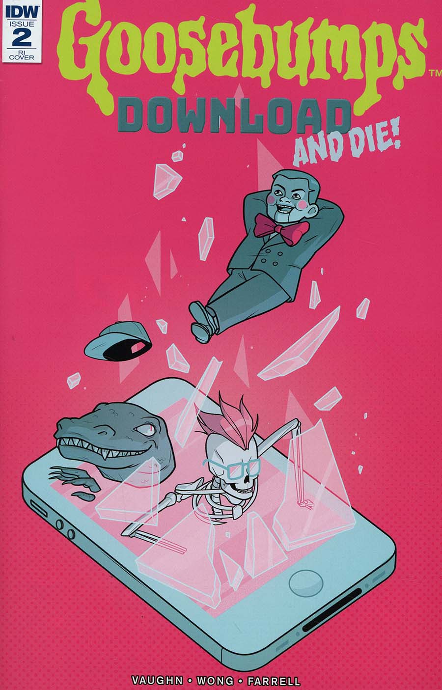 Goosebumps Download And Die #2 Cover C Incentive Sara Duvall Variant Cover