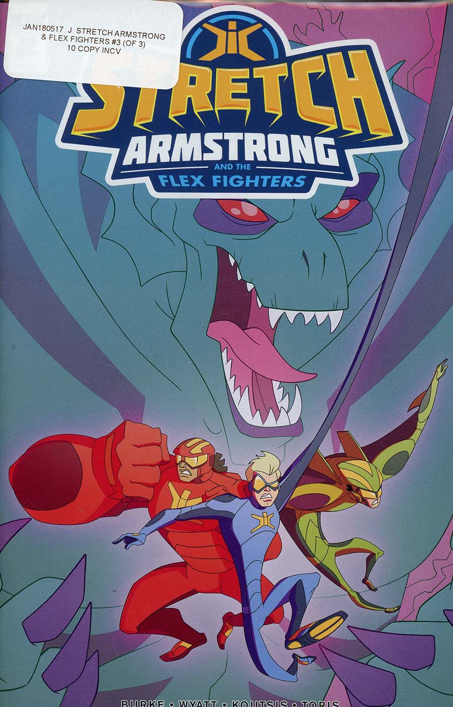 Stretch Armstrong And The Flex Fighters #3 Cover C Incentive Philip Murphy Variant Cover