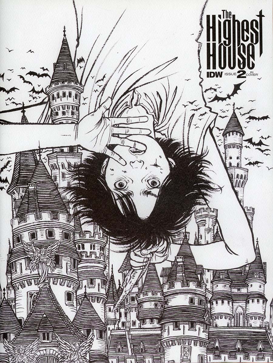 Highest House #2 Cover B Incentive Yuko Shimizu Sketch Cover