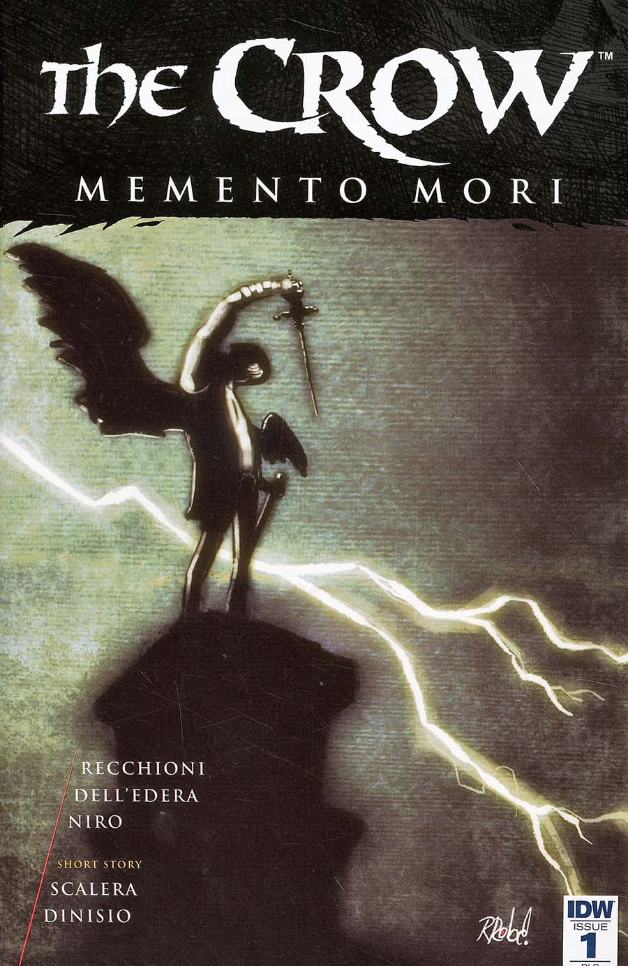 Crow Memento Mori #1 Cover D Incentive Roberto Recchioni Variant Cover