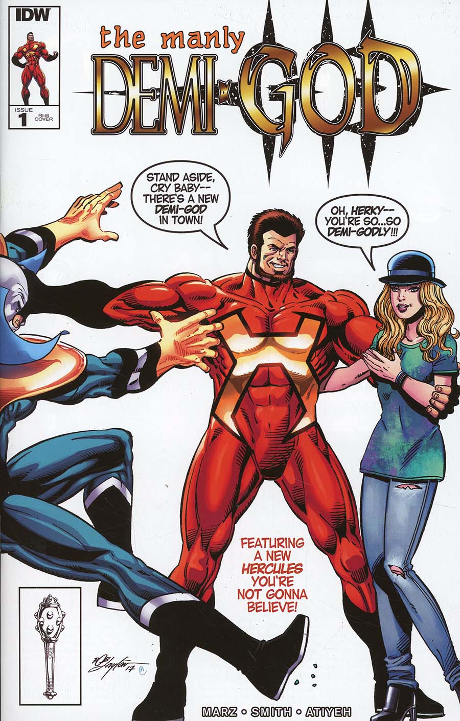 Demi-God #1 Cover D Incentive Bob Layton Variant Cover