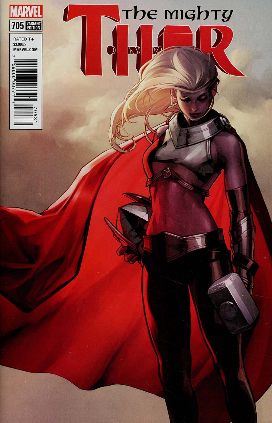 Mighty Thor Vol 2 #705 Cover D Incentive Jee Hyung Variant Cover (Marvel Legacy Tie-In)