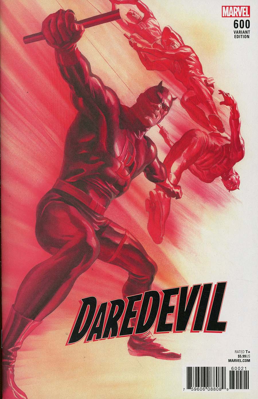 Daredevil Vol 5 #600 Cover G Incentive Alex Ross Variant Cover (Marvel Legacy Tie-In)