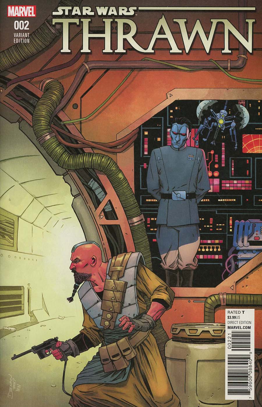Star Wars Thrawn #2 Cover B Incentive Declan Shalvey Variant Cover