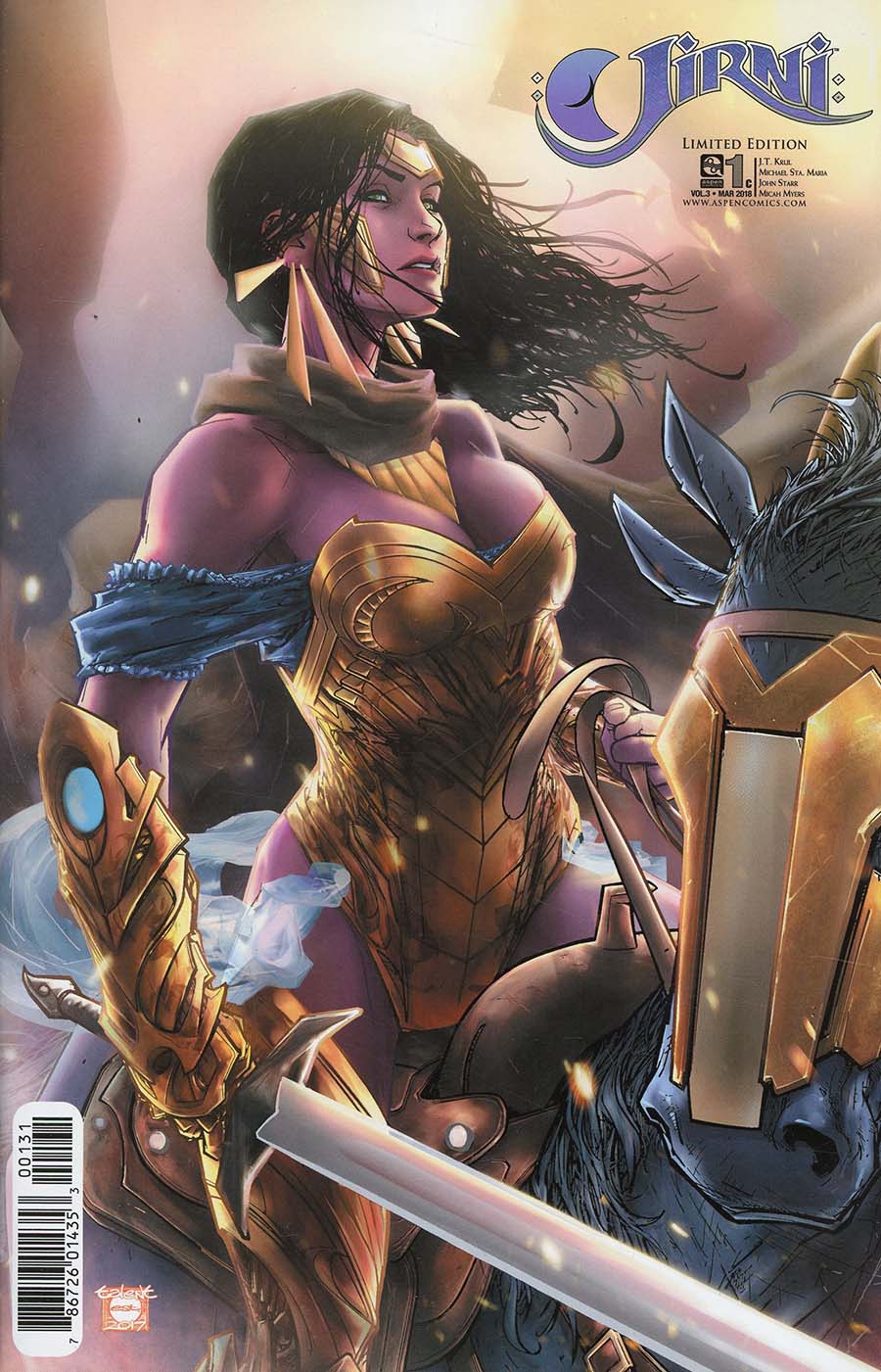 Jirni Vol 3 #1 Cover C Incentive Talent Caldwell Variant Cover