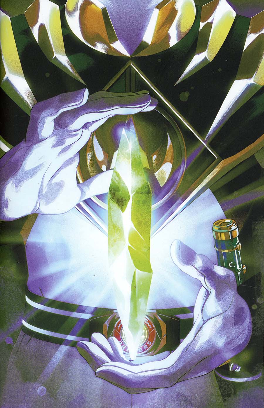 Mighty Morphin Power Rangers (BOOM Studios) #25 Cover E Incentive Matthews-Martial Quest Virgin Variant Cover
