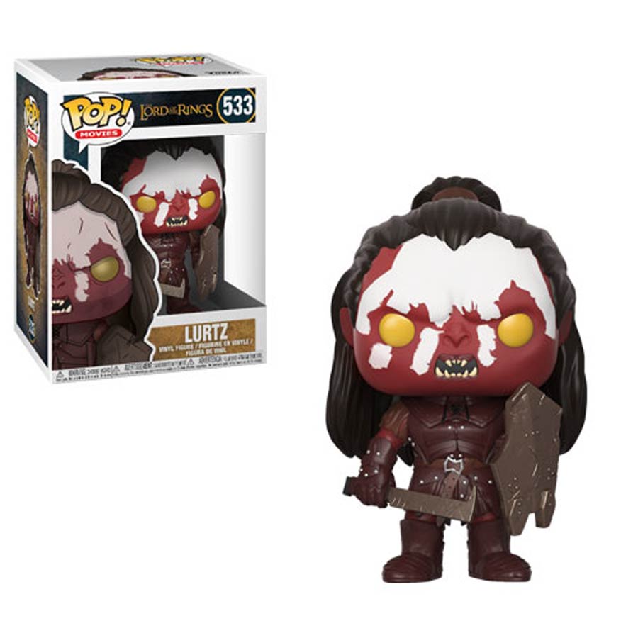 POP Movies 533 Lord Of The Rings Lurtz Vinyl Figure