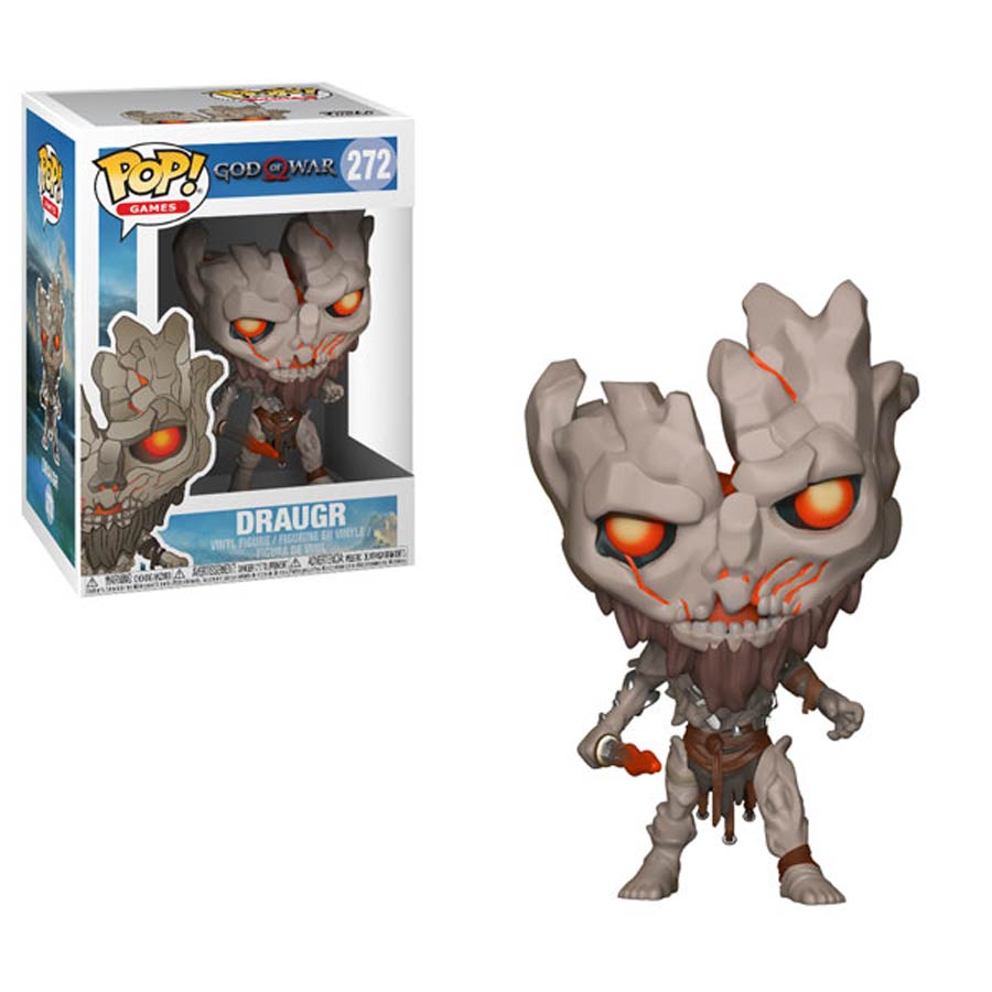 POP Games 272 God Of War Draugr Vinyl Figure