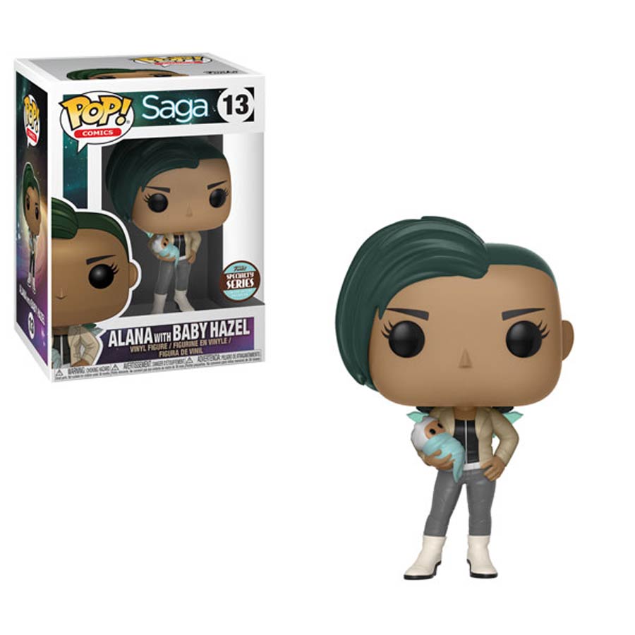 POP Comics 13 Saga Alana With Baby Hazel Vinyl Figure