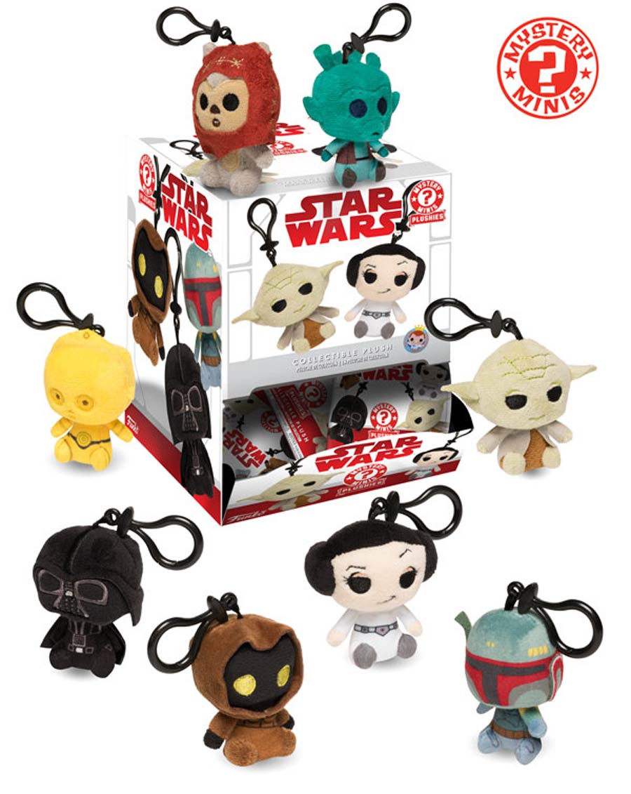 Star Wars Classic Plush Keychain Mystery Minis Blind Mystery Box