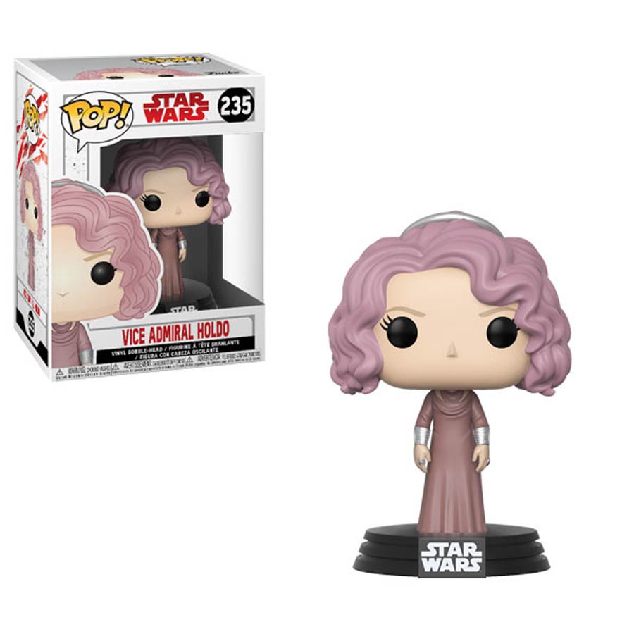 POP Star Wars 235 Star Wars The Last Jedi Vice Admiral Holdo Vinyl Bobble Head