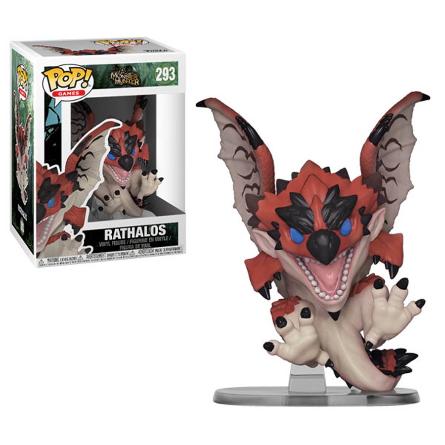 POP Games 293 Monster Hunter Rathalos Vinyl Figure
