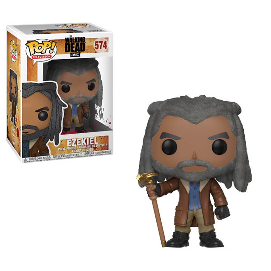 POP Television 574 The Walking Dead Ezekiel Vinyl Figure