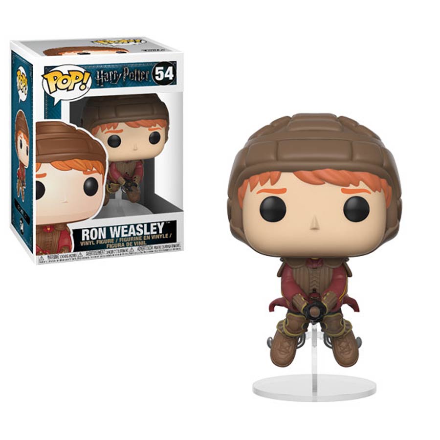 POP Harry Potter 54 Ron Weasley On Broom Vinyl Figure