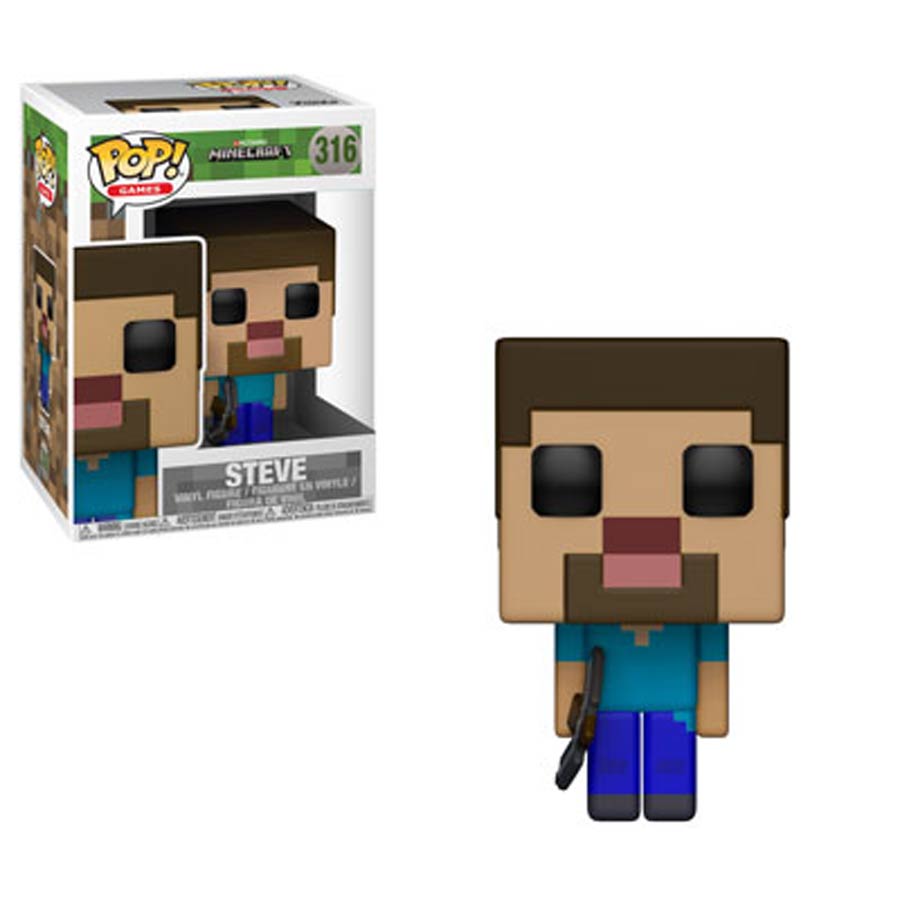 POP Games 316 Minecraft Steve Vinyl Figure