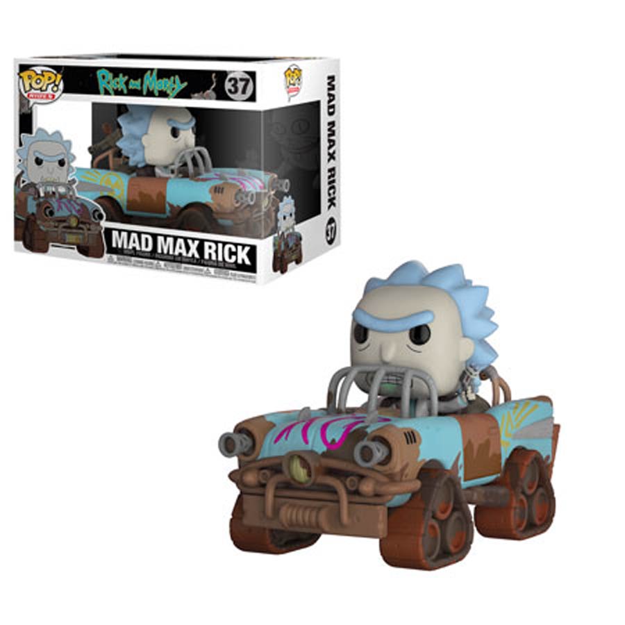 POP Rides 37 Rick And Morty Mad Max Rick Vinyl Figure