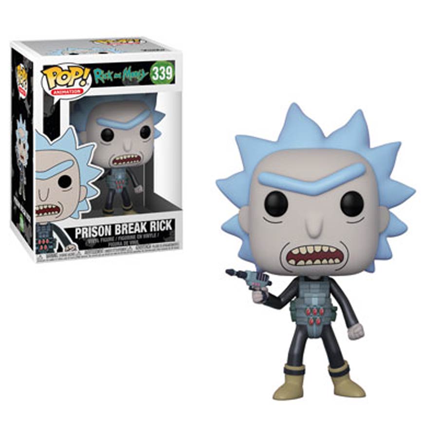 POP Animation 339 Rick And Morty Prison Escape Rick Vinyl Figure