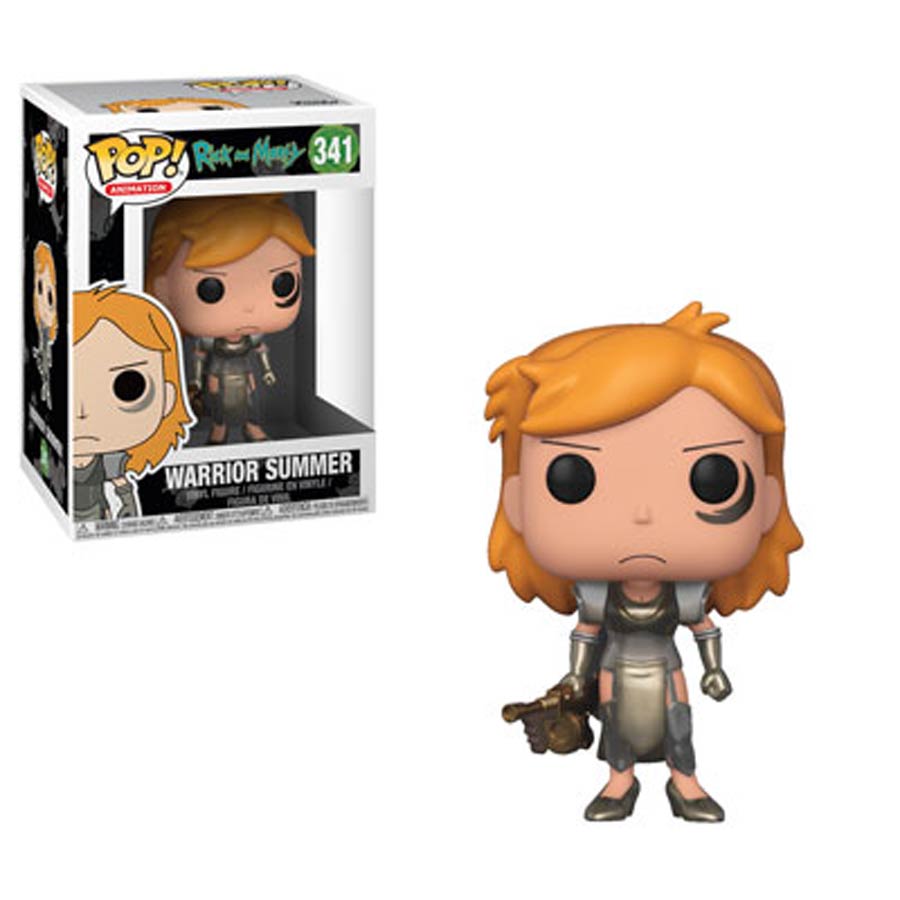 POP Animation 341 Rick And Morty Warrior Summer Vinyl Figure
