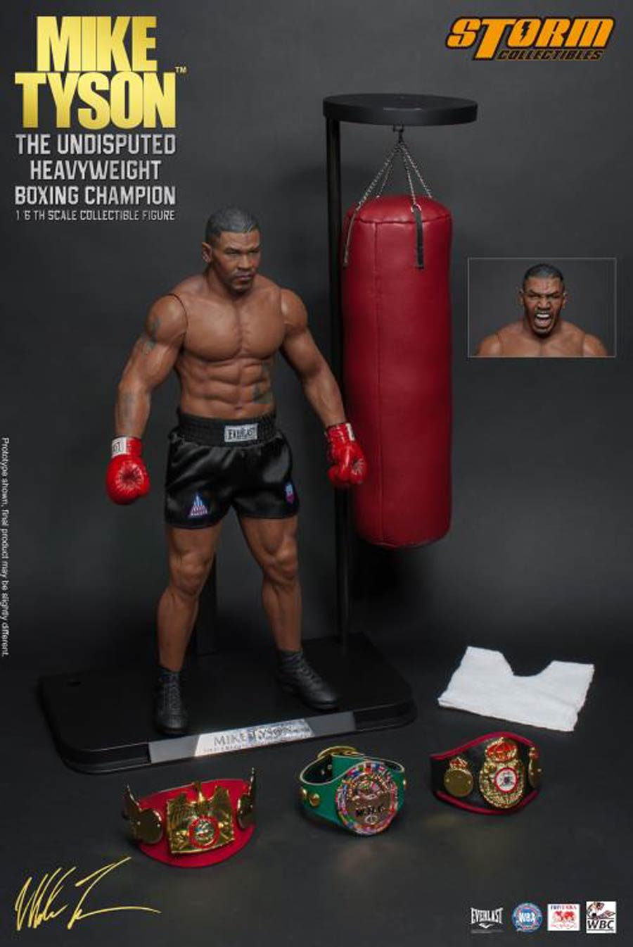 Mike Tyson The Undisputed Heavyweight Boxing Champion 1/6 Scale Collectible Figure