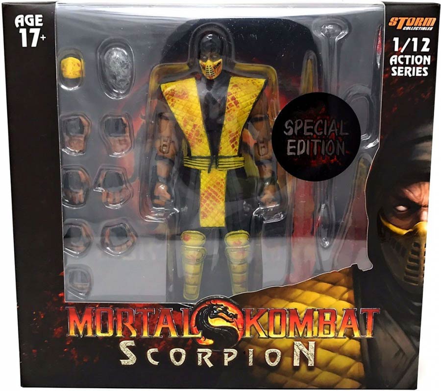 Mortal Kombat 1/12 - Scorpion Bloody Special Edition Action Figure