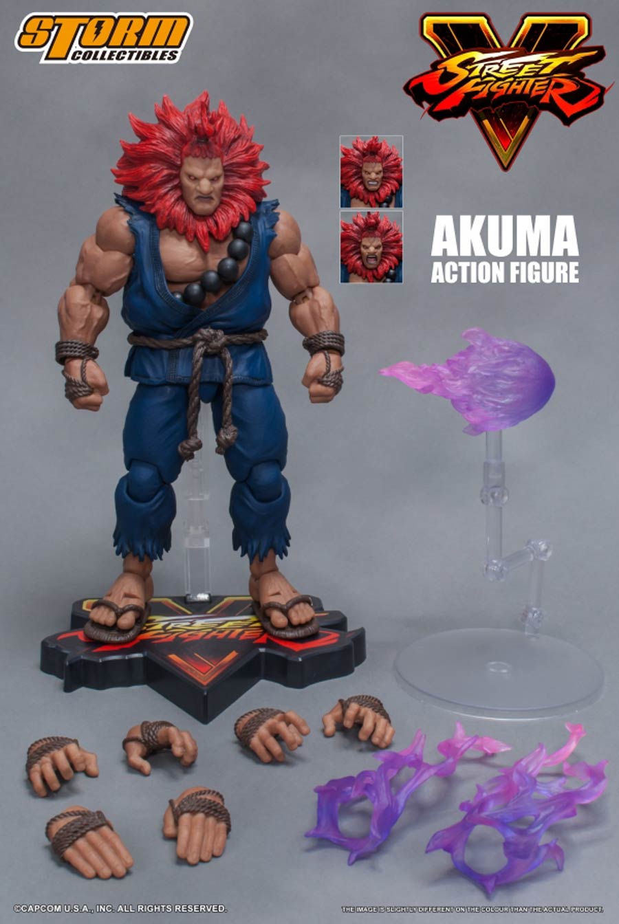 Street Fighter V 1/12 - Akuma Action Figure