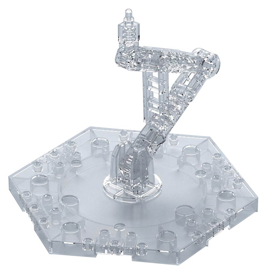 Gundam Display Stand - Action Base 5 For 1/144 & 1/100 Kits - Clear