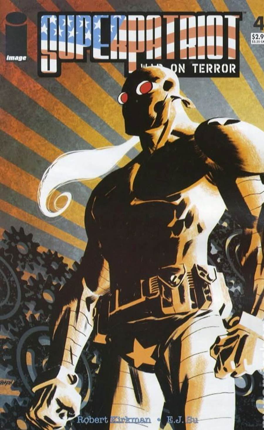 Superpatriot War On Terror #4 Cover B Dave Johnson Variant