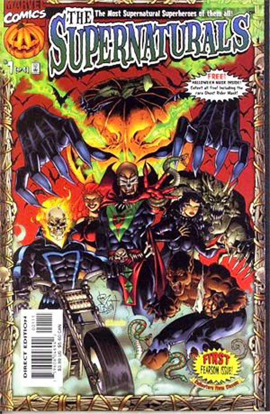 Supernaturals #1 Cover E With Gargoyle Mask