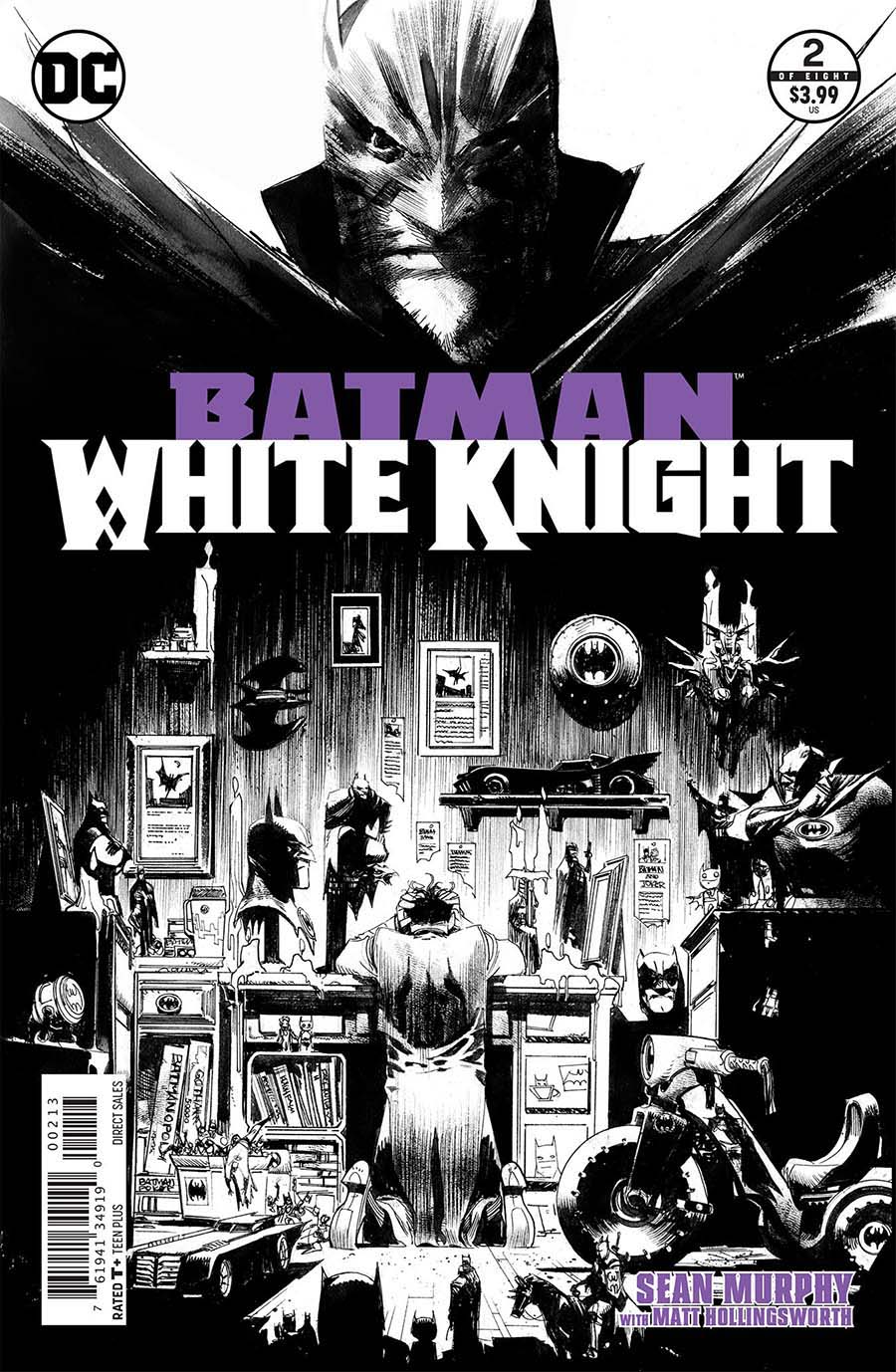 Batman White Knight #2 Cover D 3rd Ptg Variant Sean Murphy Cover