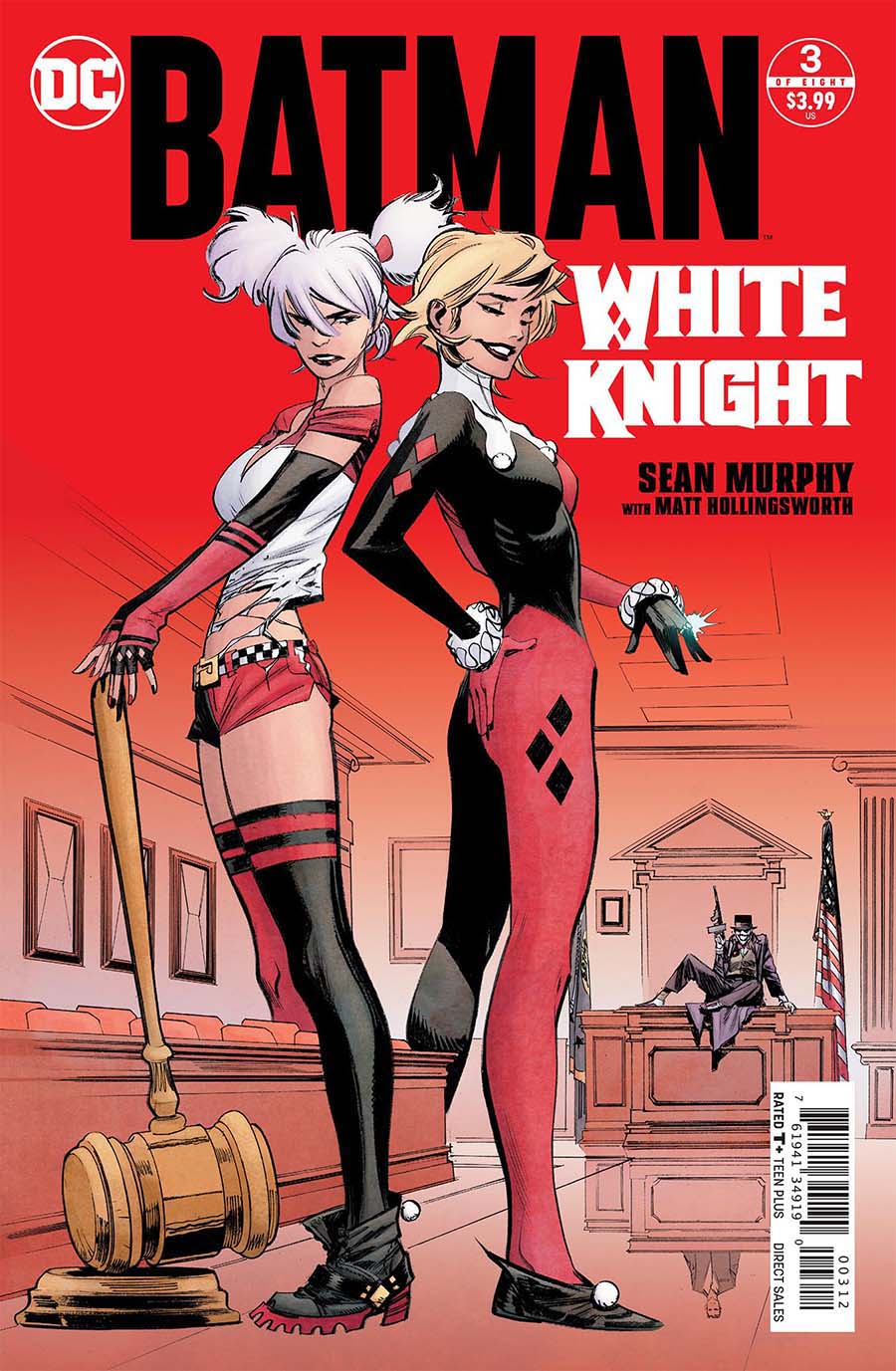 Batman White Knight #3 Cover C 2nd Ptg Variant Sean Murphy Cover