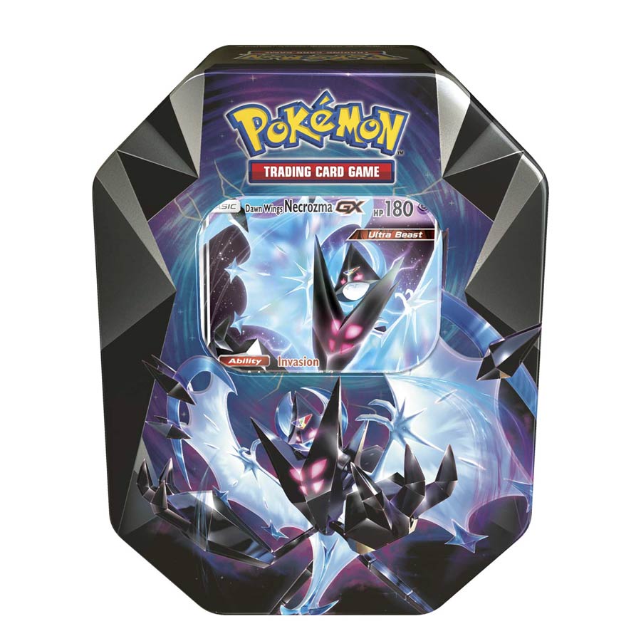 Pokemon TCG Spring 2018 Necrozma GX Prism Tins - Dawn Wings