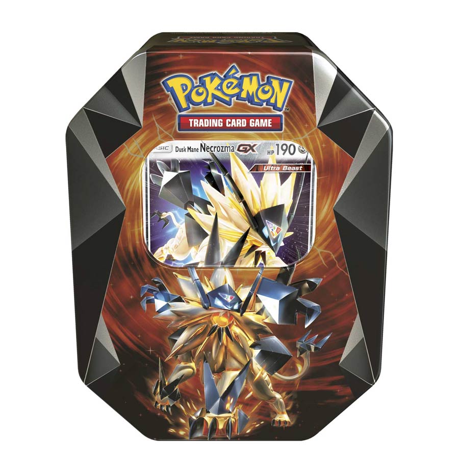 Pokemon TCG Spring 2018 Necrozma GX Prism Tins - Dusk Mane