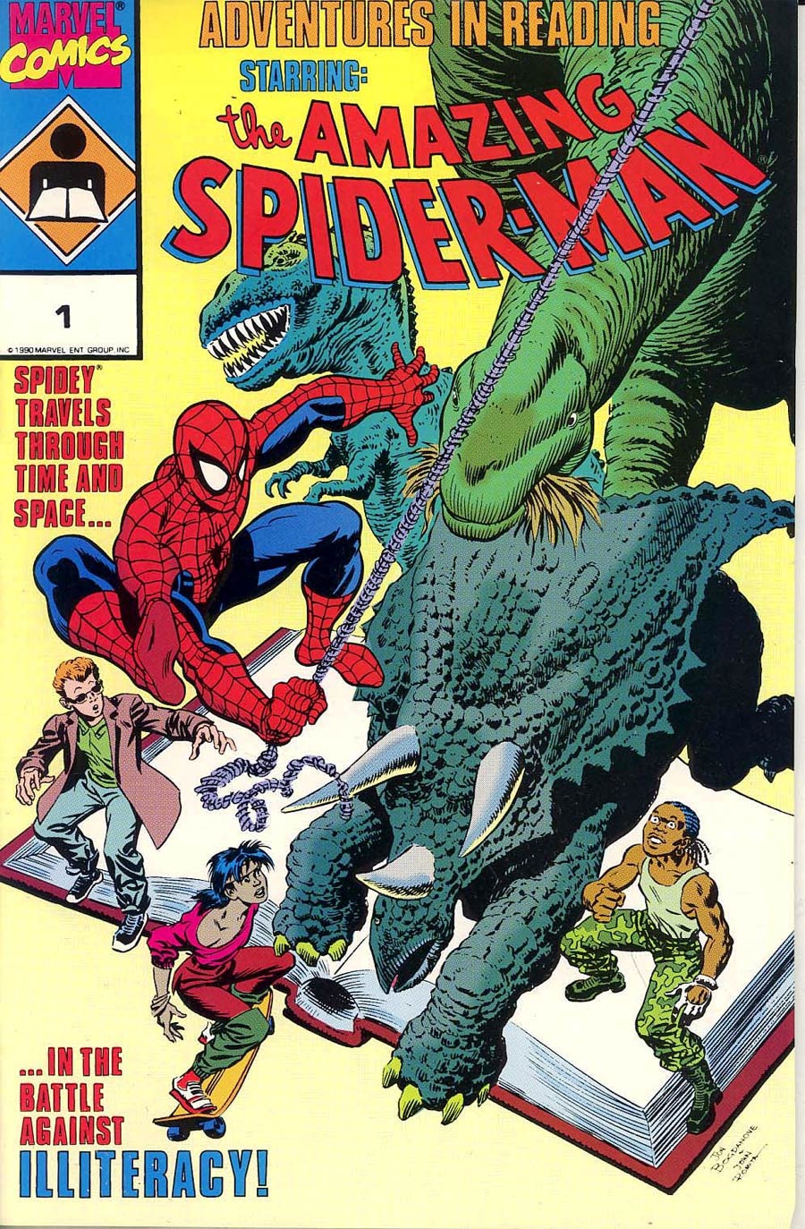 Amazing Spider-Man Adventures In Reading Cover A Regular Edition