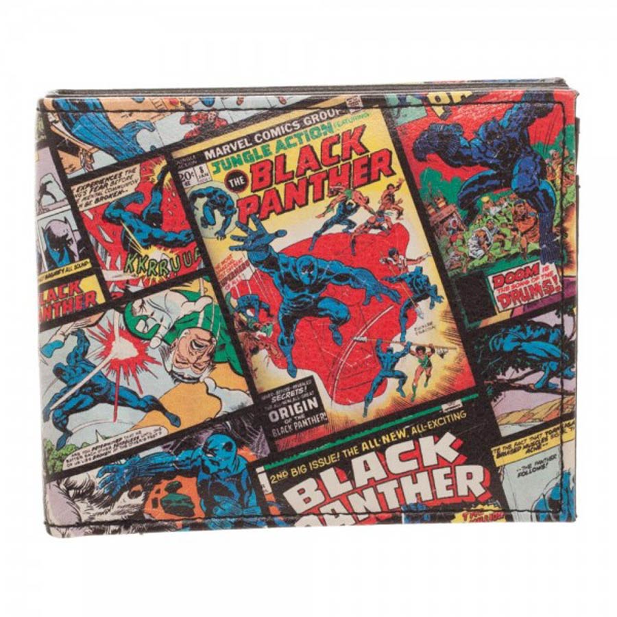 Marvel Black Panther Comic Bi-Fold Wallet