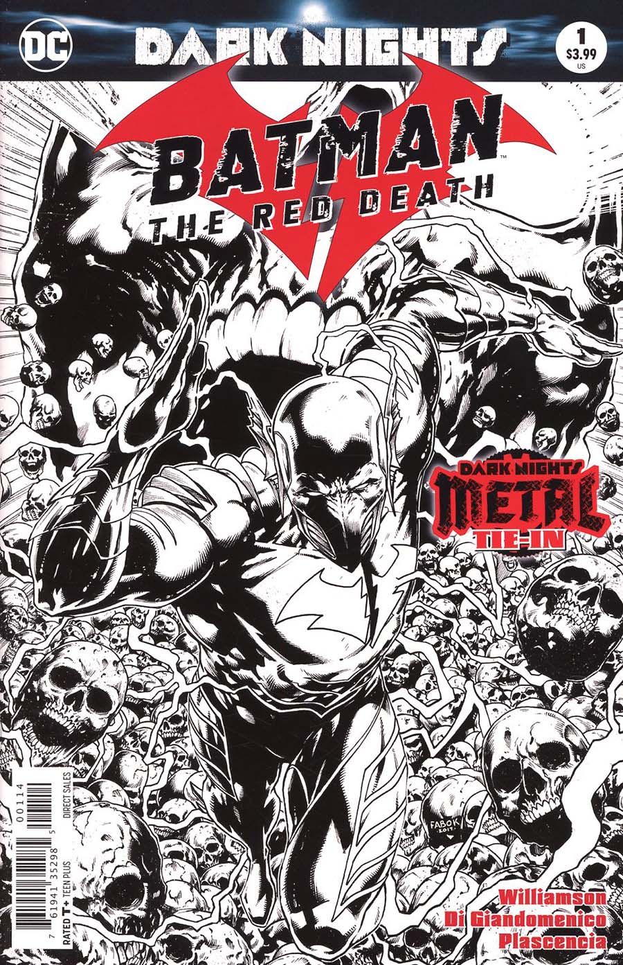 Batman The Red Death #1 Cover D 4th Ptg Variant Jason Fabok Cover (Dark Nights Metal Tie-In)