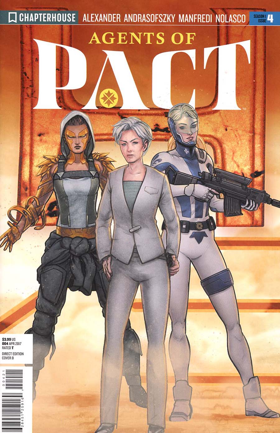 Agents Of PACT #4 Cover B Variant Bella Rachlin Cover