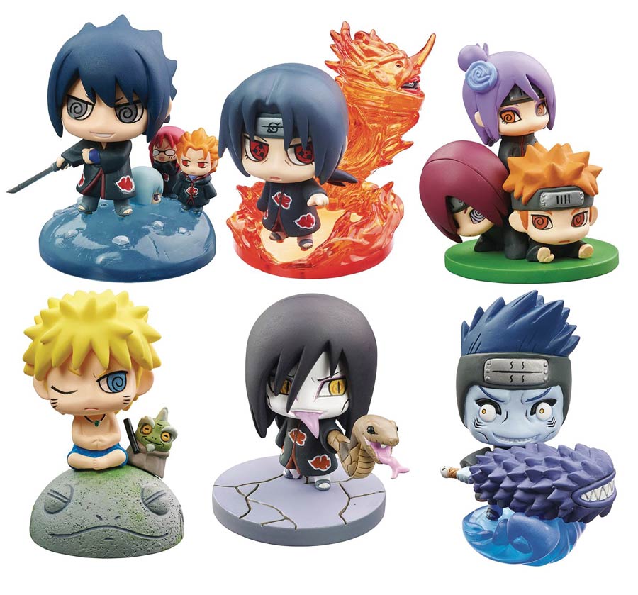 Naruto Shippuden Petit Chara Land Akatsuki Part 2 Blind Mystery Box