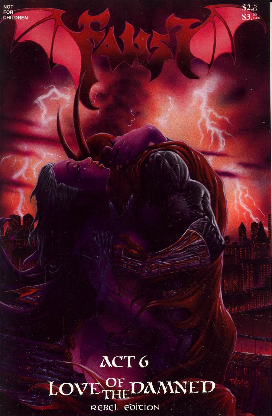 Faust #6 Cover B Rebel Edition