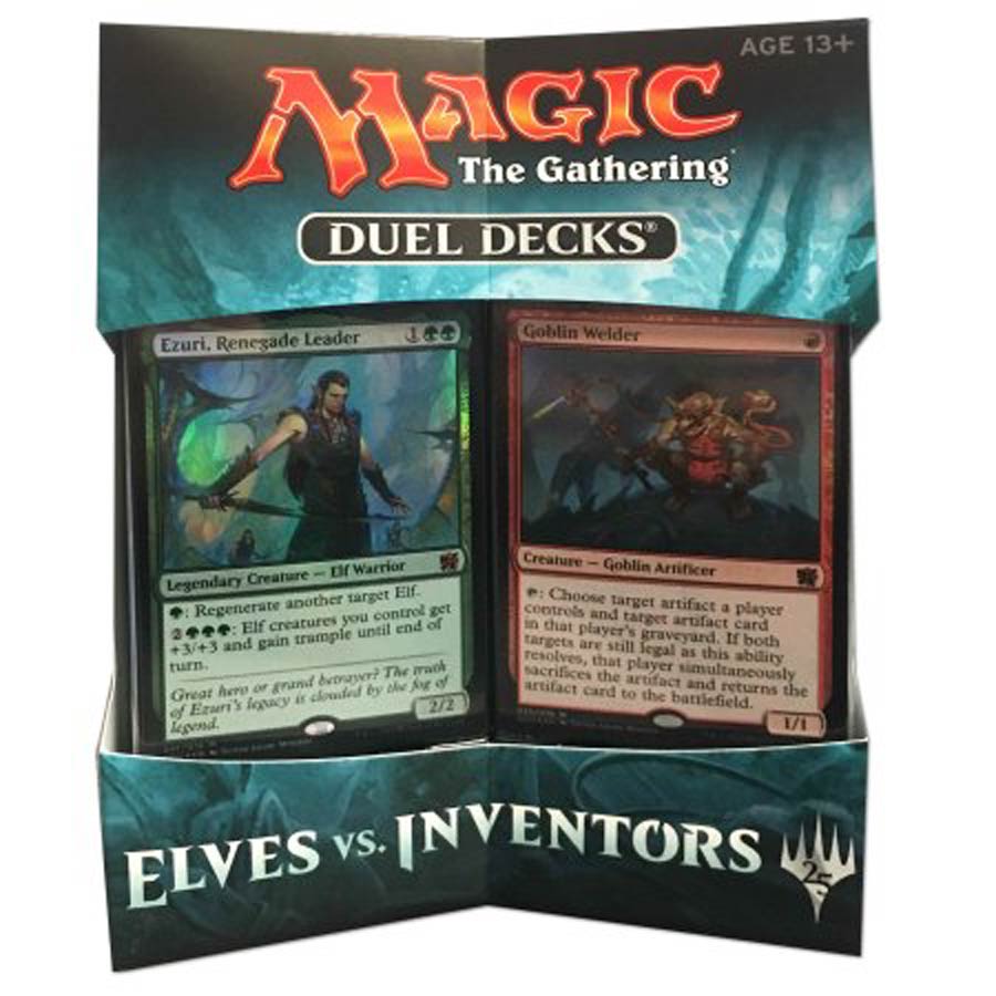 Magic The Gathering Elves vs Inventors Duel Decks