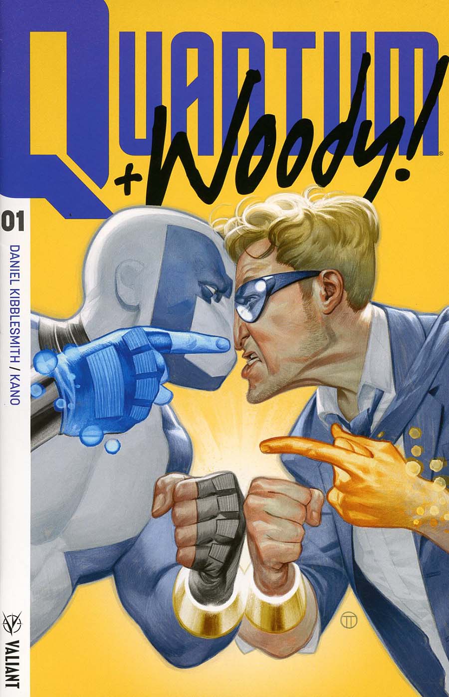 Quantum & Woody Vol 4 #1 Cover G 3rd Ptg Variant Julian Totino Tedesco Cover