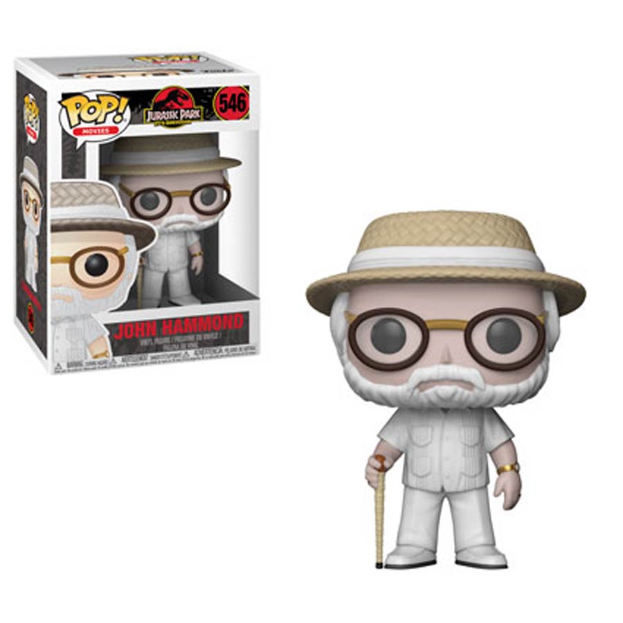 POP Movies 546 Jurassic Park John Hammond Vinyl Figure