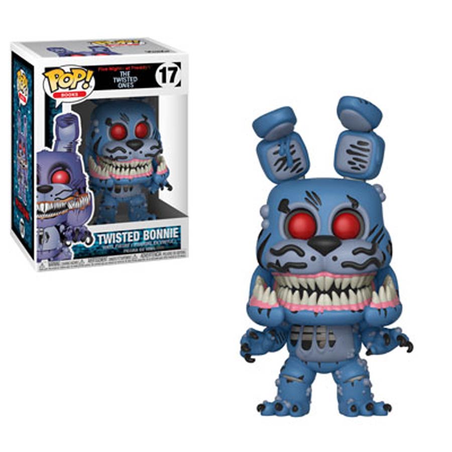 POP Books 17 Five Nights At Freddys Twisted Bonnie Vinyl Figure